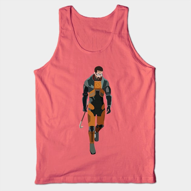 Gordon Freeman Tank Top by MunkeyCrank